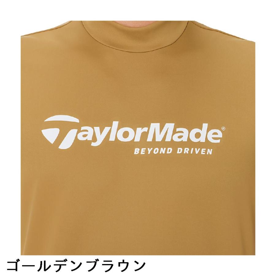 TaylorMade（テーラーメイド） ストレッチ BD モックネック半袖シャツ