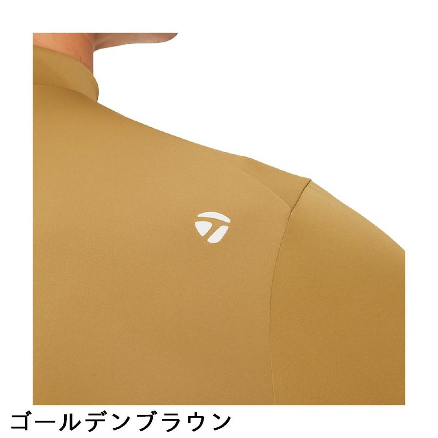TaylorMade（テーラーメイド） ストレッチ BD モックネック半袖シャツ