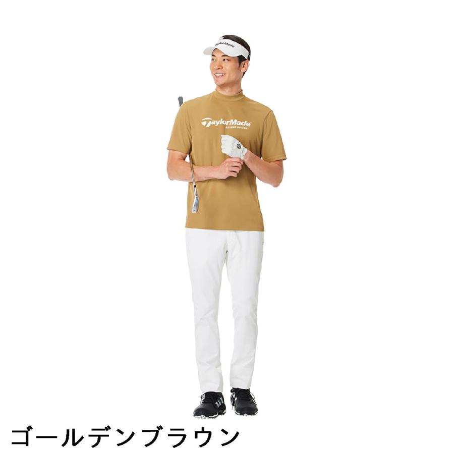 TaylorMade（テーラーメイド） ストレッチ BD モックネック半袖シャツ