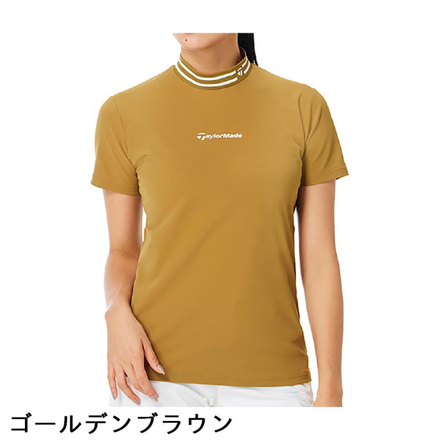 TaylorMade（テーラーメイド） ストレッチ モックネック半袖シャツ