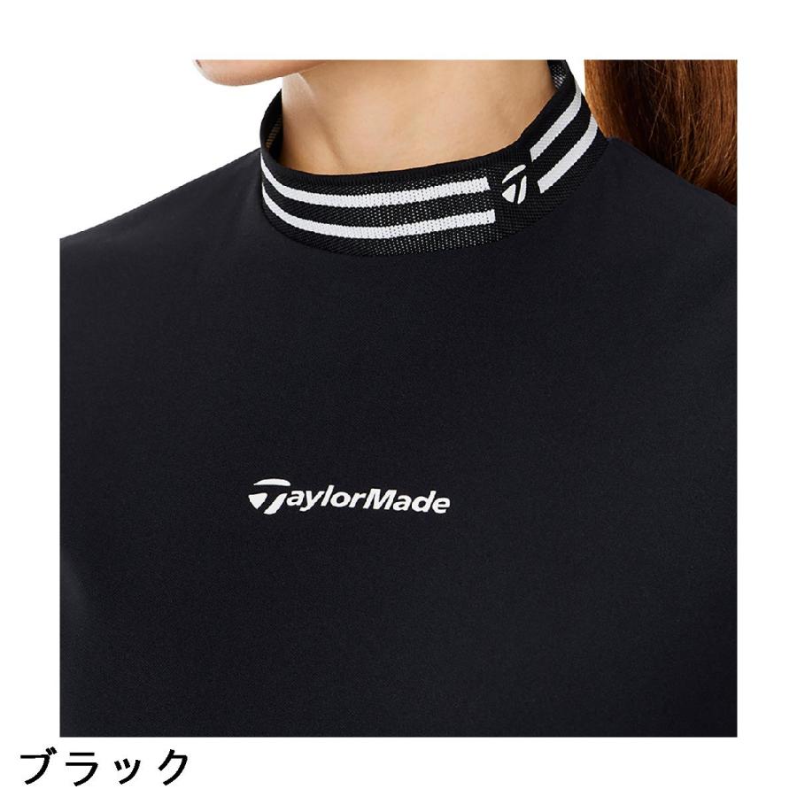 【新品】テーラーメイド／ハイネック／モックネック／半袖／Ｏサイズ TaylorMade（テーラーメイド） ストレッチ モックネック半袖シャツ