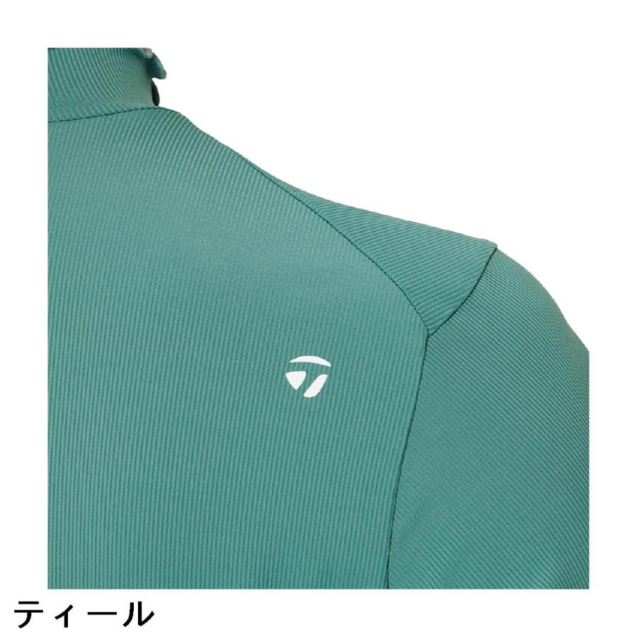 テーラーメイド Taylor Made ストレッチ フリルモックネック半袖シャツ レディスの画像