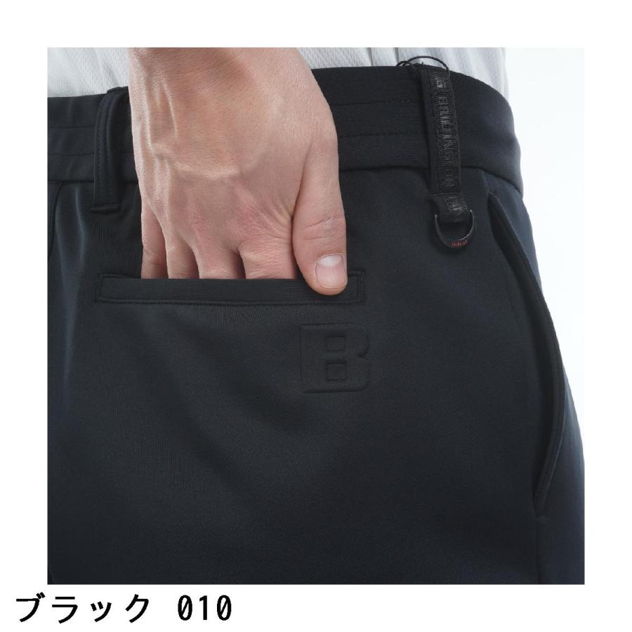 BRIEFING 3D LOGO スリムパンツ GOLF ストレッチ L 黒 BRIEFING GOLF（ブリーフィングゴルフ） ブリーフィング BRIEFING
