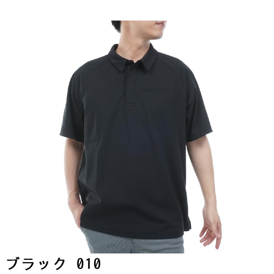 【美品】BRIEFING ブリーフィング 半袖 ポロシャツ ブラック BRIEFING GOLF（ブリーフィングゴルフ） ブリーフィング BRIEFING