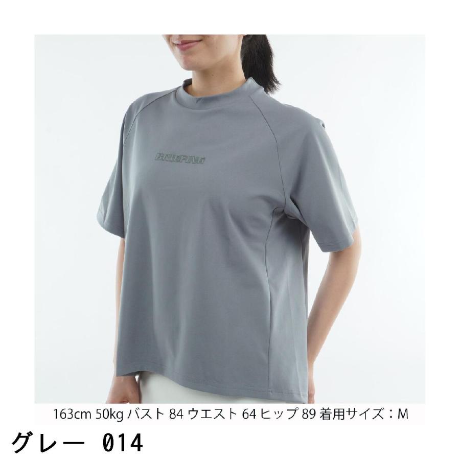 BRIEFING グレー半袖　M BRIEFING GOLF（ブリーフィングゴルフ） ブリーフィング BRIEFING