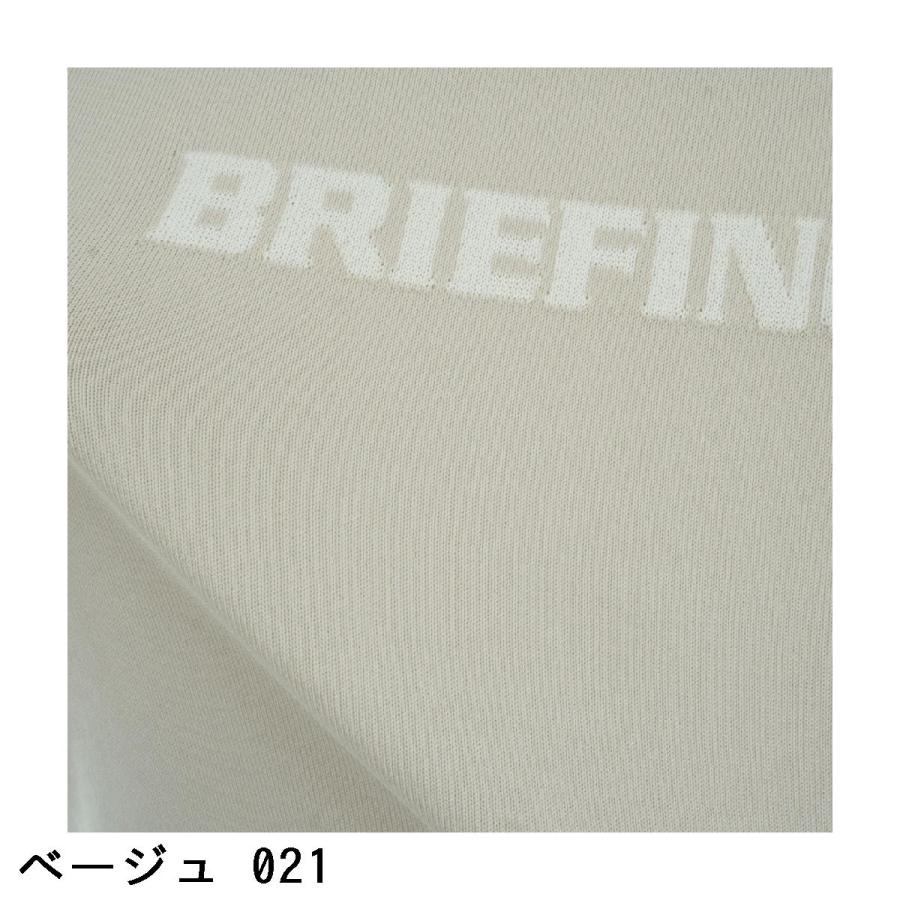 ブリーフィング BRIEFING WR バイカラー クルーネックセーター レディス_12