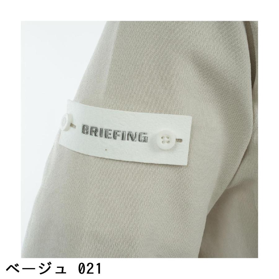 ブリーフィング BRIEFING WR バイカラー クルーネックセーター レディス_14