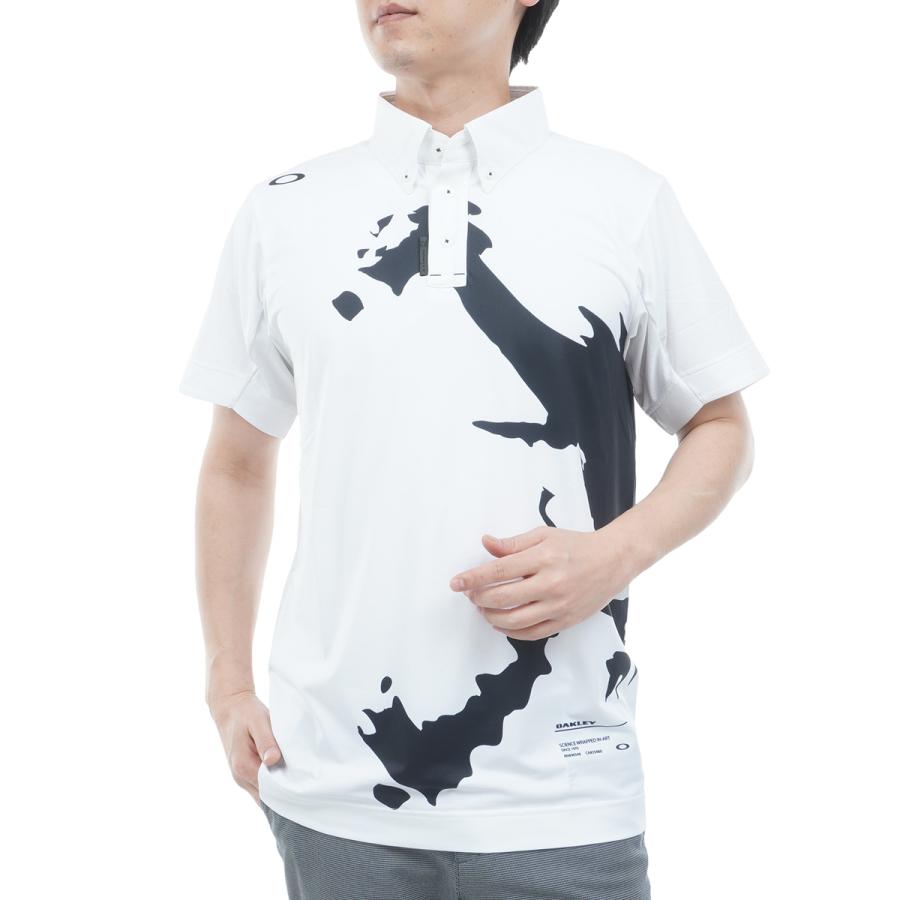 OAKLEY（オークリー） Skull スカル STATEMENT BOLD 半袖ポロシャツ