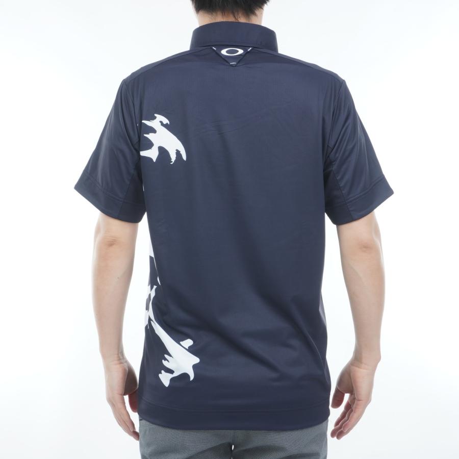 OAKLEY（オークリー） Skull スカル STATEMENT BOLD 半袖ポロシャツ