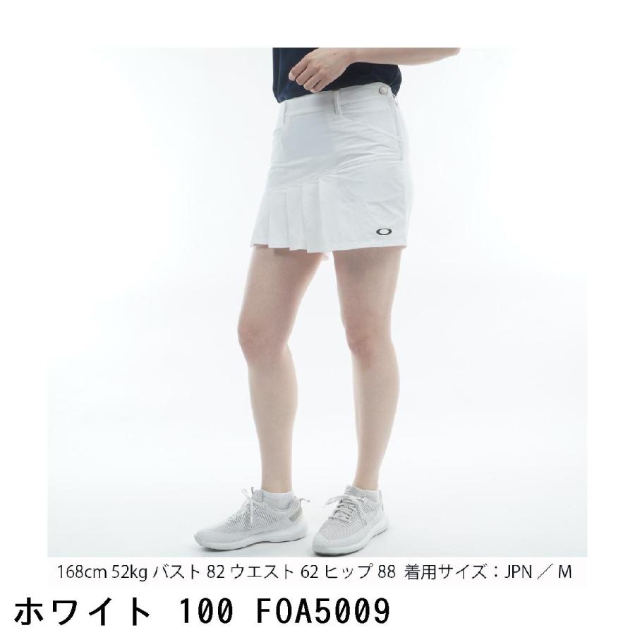 オークリー OAKLEY ELEVATE ストレッチ LIGHT DRY PLEATS キュロットスカート レディスの画像