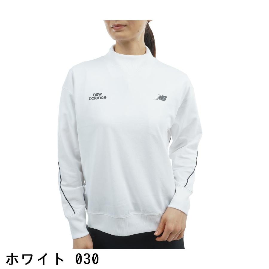 ニューバランス New Balance Golf ストレッチ ダブルピケ スウェットモックネックプルオーバー レディスの画像