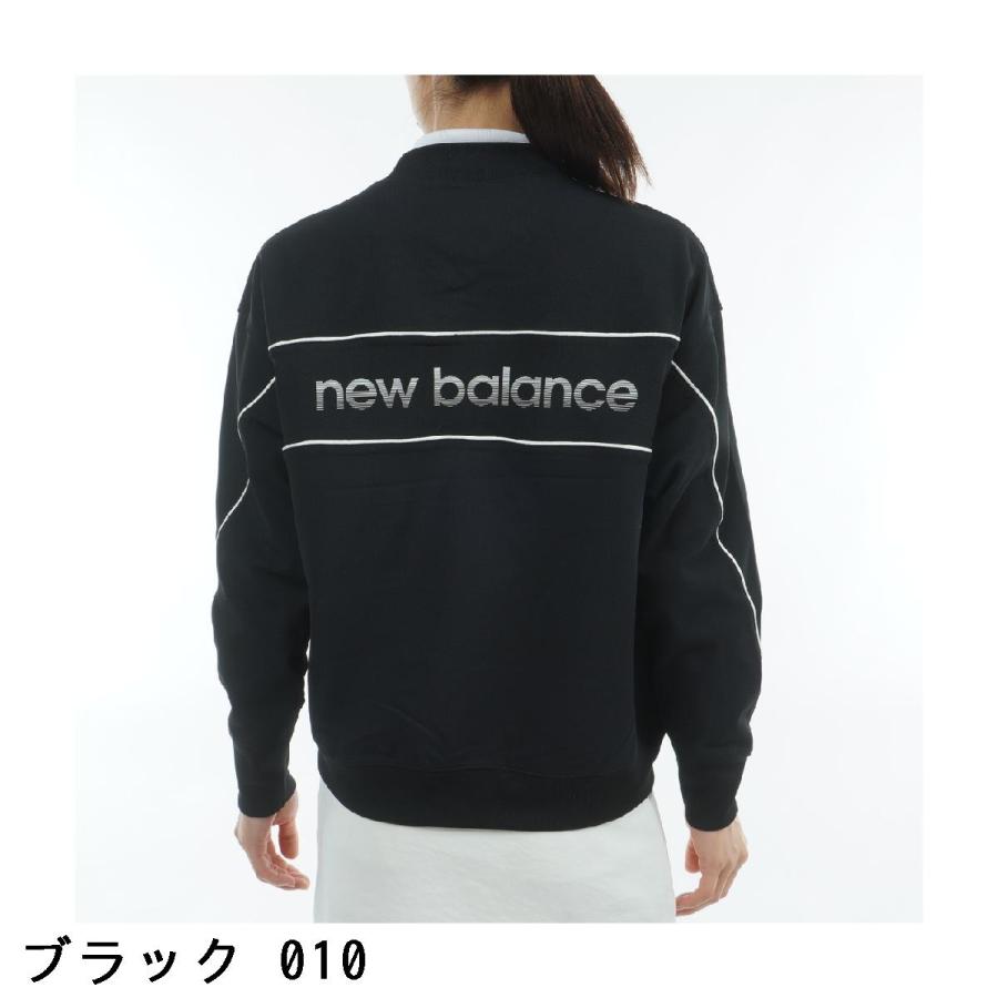 ニューバランス New Balance Golf ストレッチ ダブルピケ スウェットモックネックプルオーバー レディスの画像