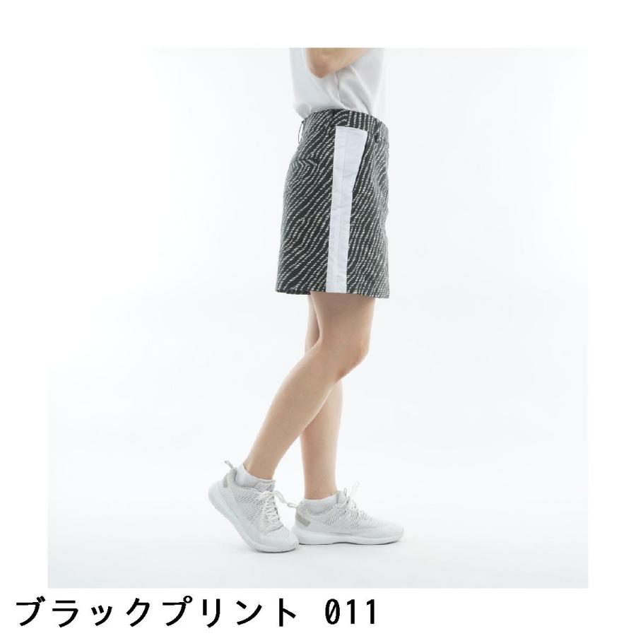 ニューバランス New Balance Golf ストレッチ ソフトシェル ゼブラプリント ラップキュロットスカート レディスの画像