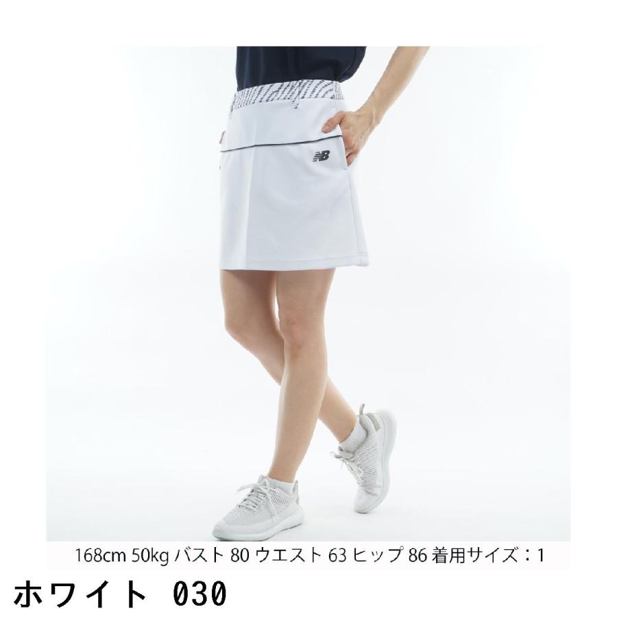 ニューバランス New Balance Golf ストレッチ ソフトポンチ スウェットスカート レディスの画像