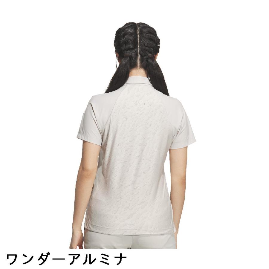 アディダス Adidas ストレッチ クライマクール ベンチレーション 半袖ポロシャツ レディスの画像
