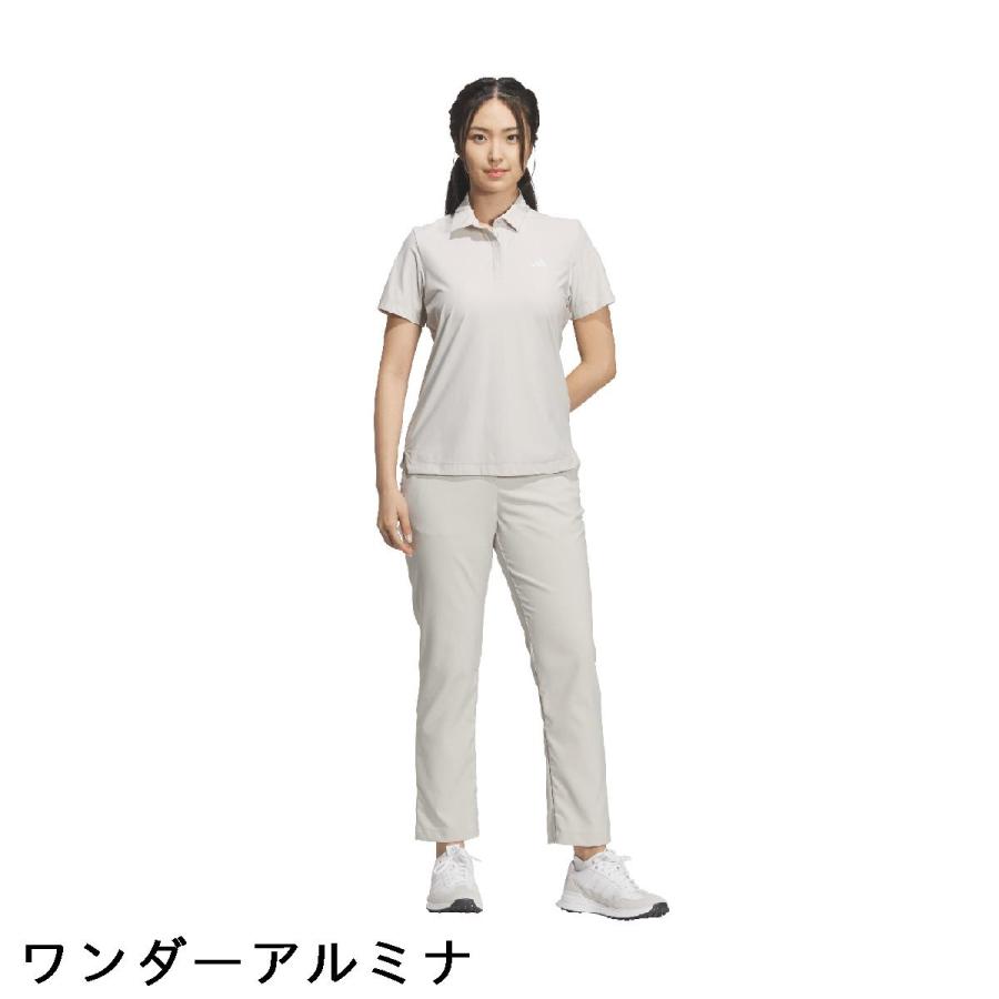 アディダス Adidas ストレッチ クライマクール ベンチレーション 半袖ポロシャツ レディスの画像