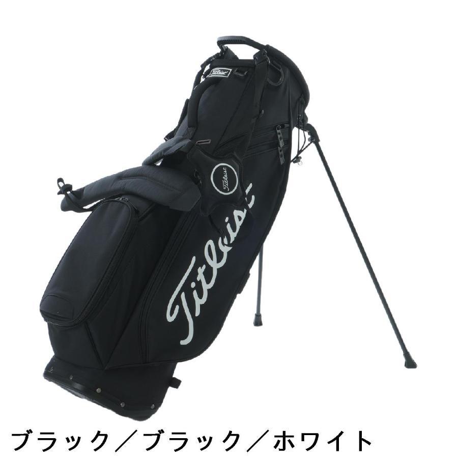 Titleist スタンドキャディバッグ ブラック/ホワイト Titleist（タイトリスト） プレーヤーズ S4 スタンドキャディバッグ