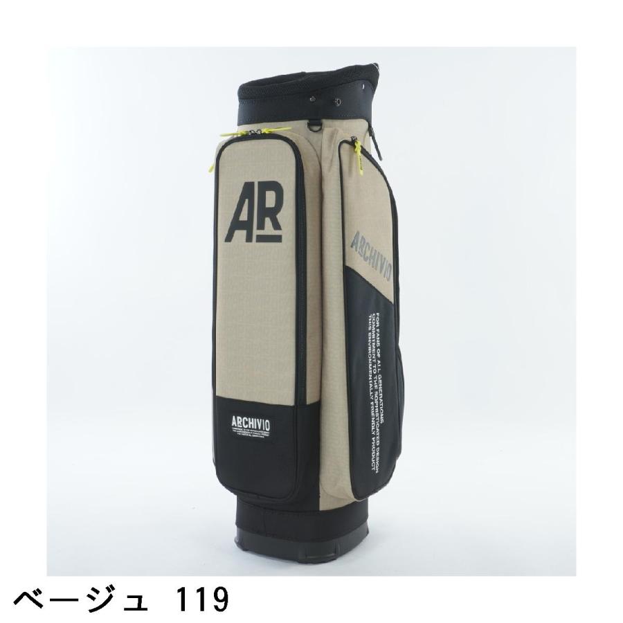 アルチビオ archivio 【メンズ】ARロゴ柄キャディバッグの画像