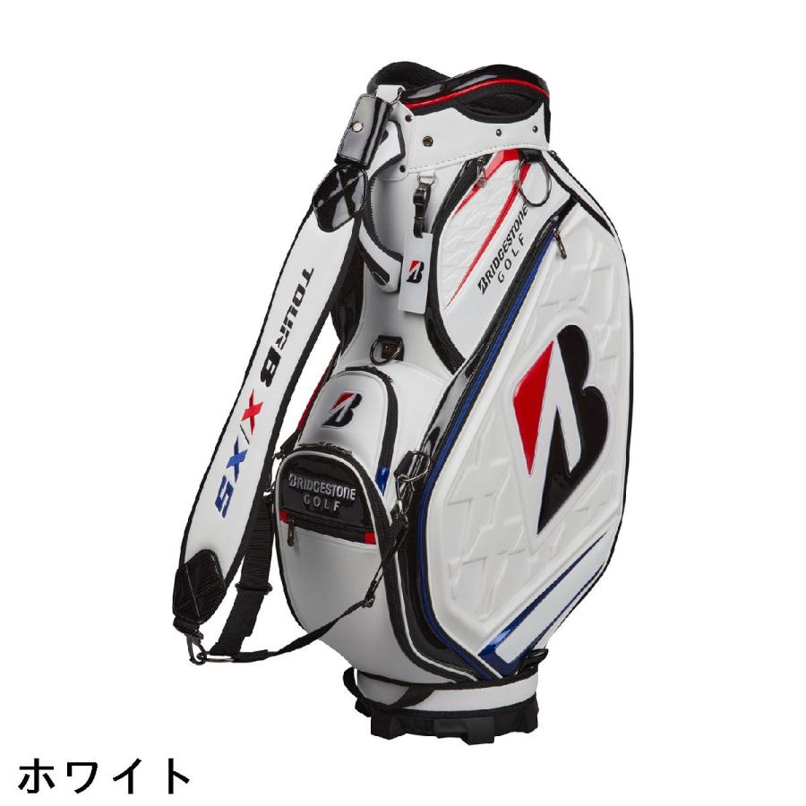 ブリヂストンゴルフ TOUR B キャディバッグ ホワイト BRIDGESTONE GOLF】ブリヂストンゴルフ『TOUR B キャディバッグ プロ