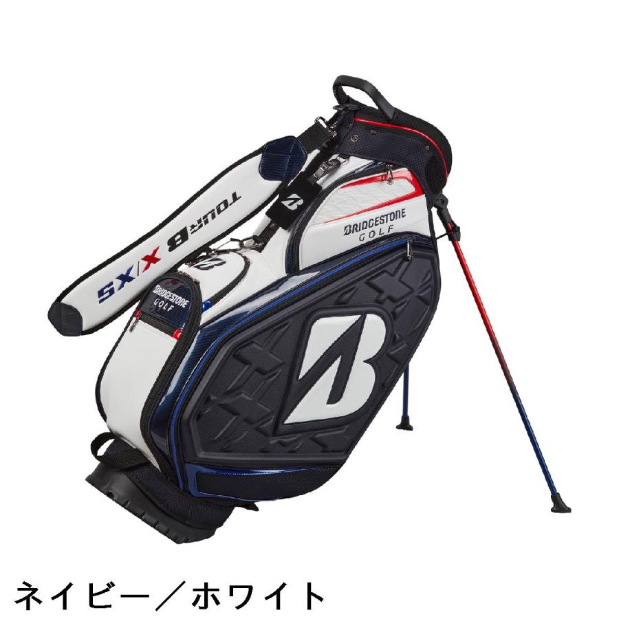 Bridgestone Golf キャディバッグ ネイビー BRIDGESTONE GOLF キャディバッグ ネイビー/ホワイト 【公式通販】