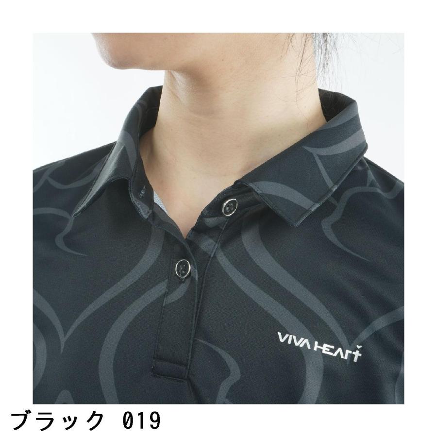 ビバハート VIVA HEART ケディハート半袖ポロシャツ レディスの画像