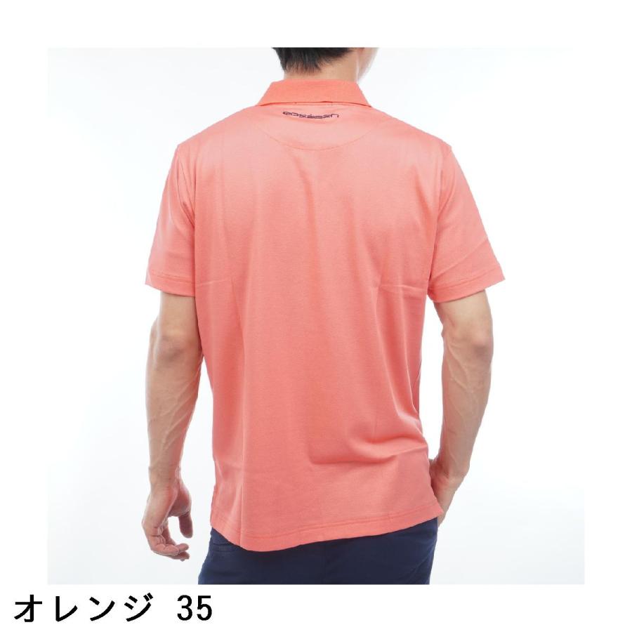 Rosasen（ロサーセン） ストレッチ ベア鹿の子半袖ポロシャツ : GDO