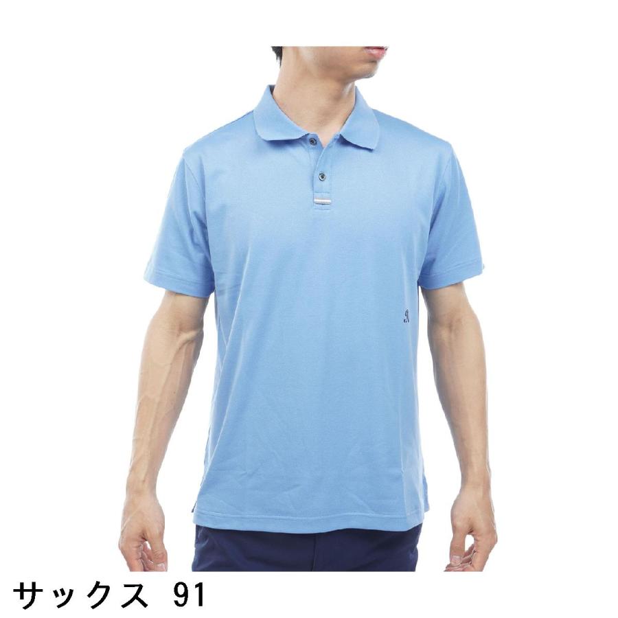Rosasen（ロサーセン） ストレッチ ベア鹿の子半袖ポロシャツ : GDO
