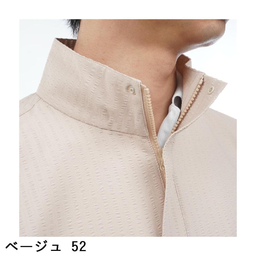Rosasen（ロサーセン） ストレッチ シアサッカー半袖プルオーバー