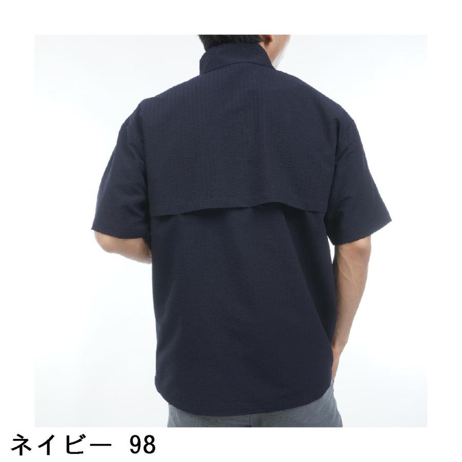 Rosasen（ロサーセン） ストレッチ シアサッカー半袖プルオーバー