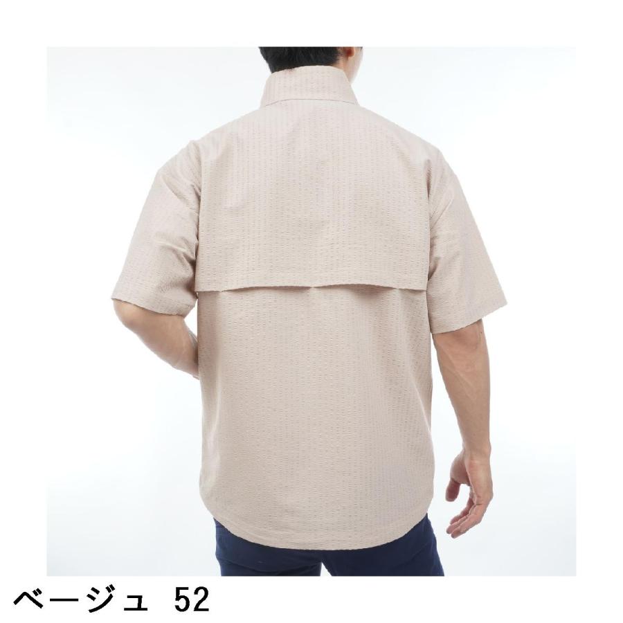 Rosasen（ロサーセン） ストレッチ シアサッカー半袖プルオーバー