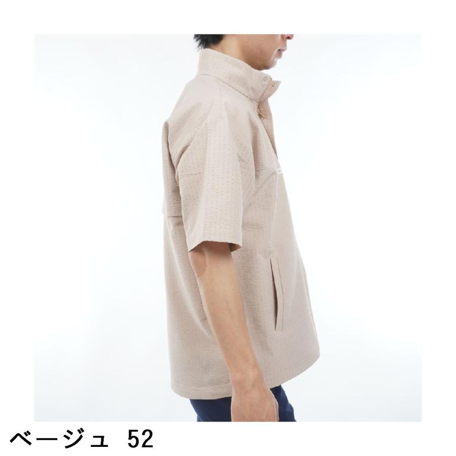 Rosasen（ロサーセン） ストレッチ シアサッカー半袖プルオーバー