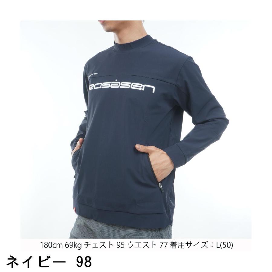 Rosasen - ロサーセン ROSASEN 伸ばすこと 長袖クルーネックシャツ
