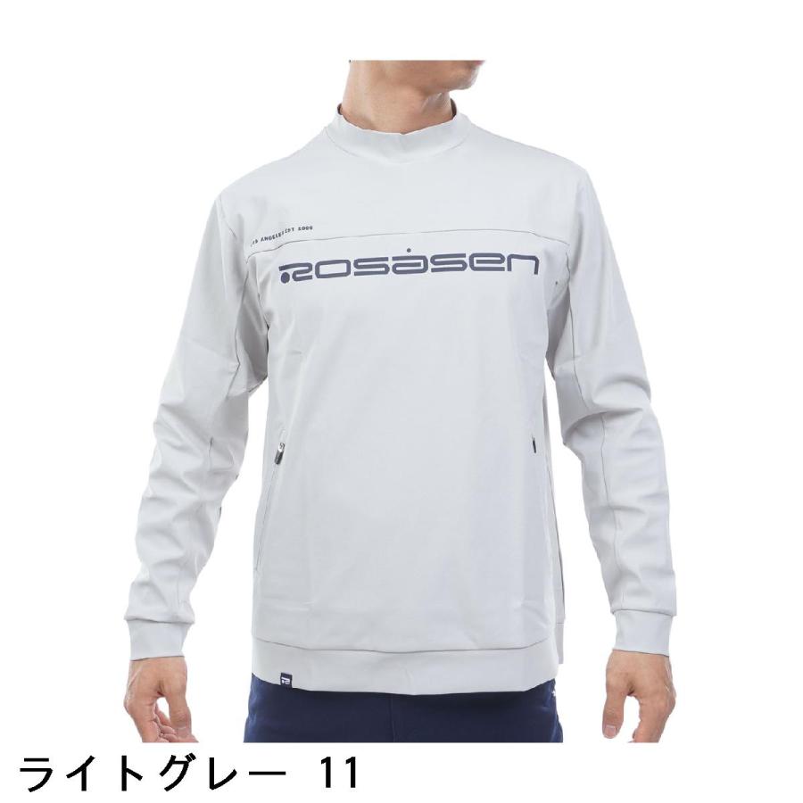 Rosasen - ロサーセン ROSASEN 伸ばすこと 長袖クルーネックシャツ