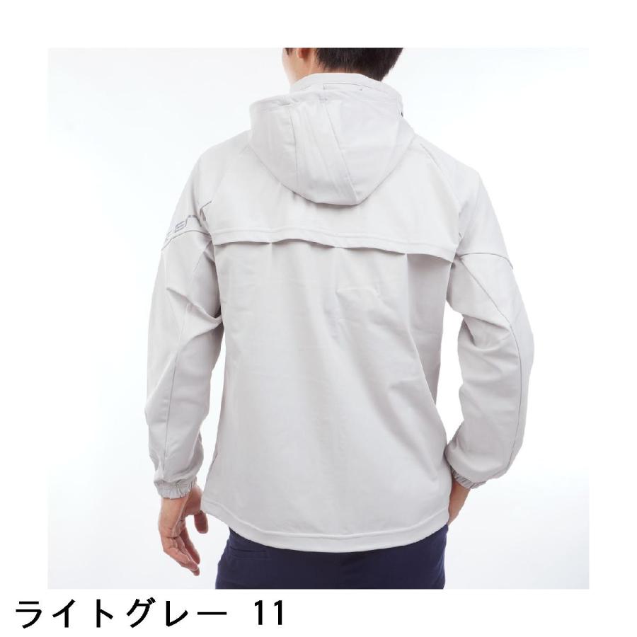 Rosasen（ロサーセン） ストレッチ フード収納フルジップパーカー