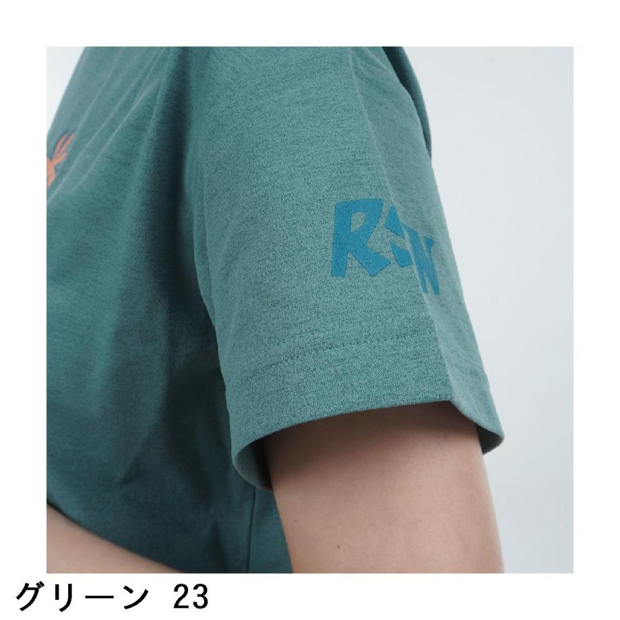 ロサーセン ROSASEN ストレッチ ソロナ キャラクター 半袖モックネックシャツ レディスの画像