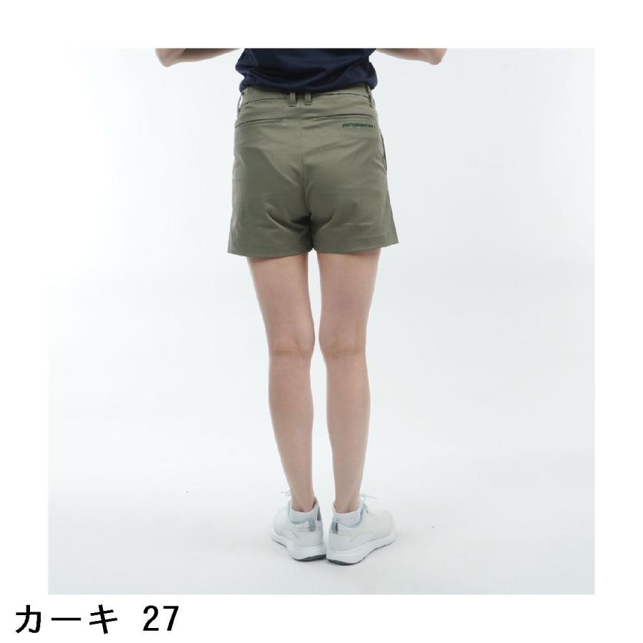 Rosasen（ロサーセン） ストレッチ ワンタックチノショートパンツ