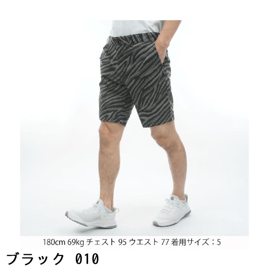 New Balance Golf - ニュー平衡にする New Balance 伸ばすこと メッシュ ゼブラ刷り上げる ジャージーショートパンツ
