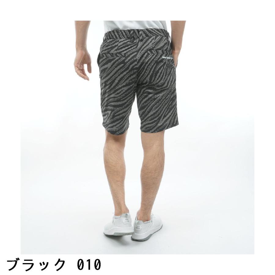New Balance Golf - ニュー平衡にする New Balance 伸ばすこと メッシュ ゼブラ刷り上げる ジャージーショートパンツ