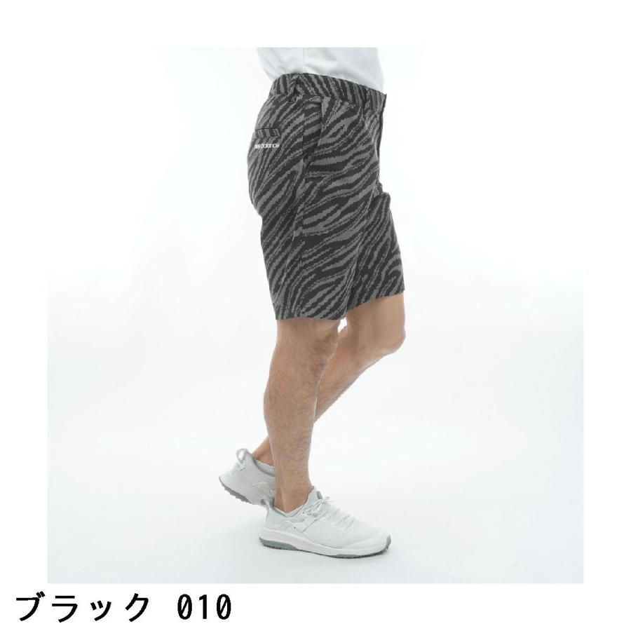 New Balance Golf - ニュー平衡にする New Balance 伸ばすこと メッシュ ゼブラ刷り上げる ジャージーショートパンツ