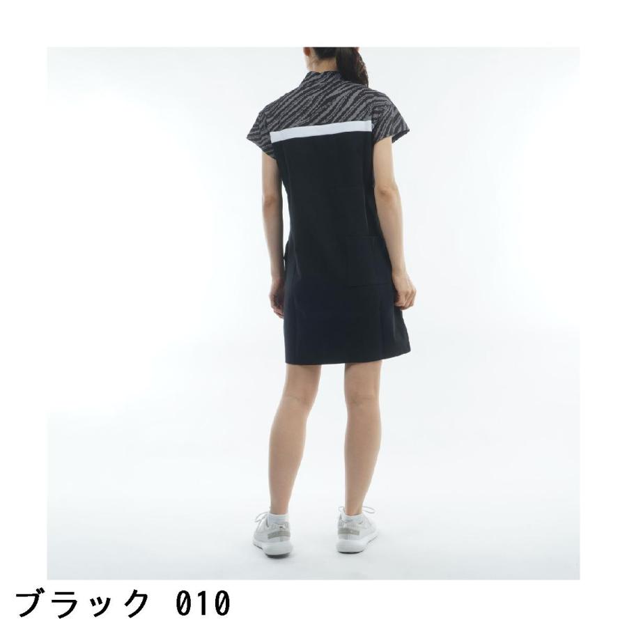 ニューバランス New Balance ストレッチ フルダルダブルフェイス 半袖モックネックワンピース レディス_4