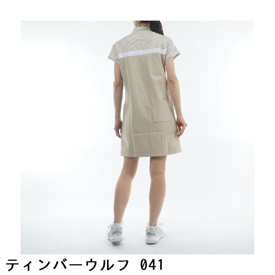 ニューバランス New Balance ストレッチ フルダルダブルフェイス 半袖モックネックワンピース レディス_7