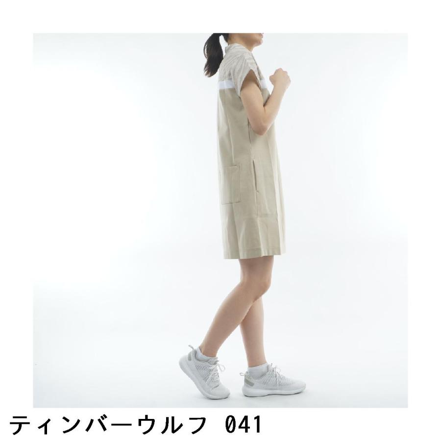 ニューバランス New Balance ストレッチ フルダルダブルフェイス 半袖モックネックワンピース レディス_8