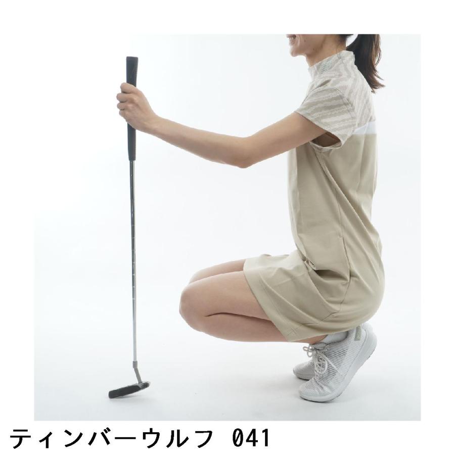 ニューバランス New Balance ストレッチ フルダルダブルフェイス 半袖モックネックワンピース レディス_9
