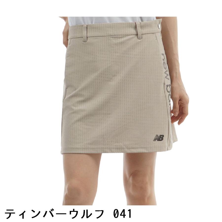 ニューバランス New Balance ストレッチ チェックジャカード ジャージースカート レディスの画像