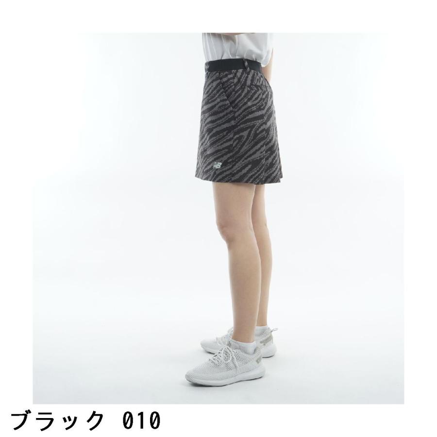 ニューバランス New Balance ストレッチ メッシュ ゼブラプリント ジャージースカート レディスの画像