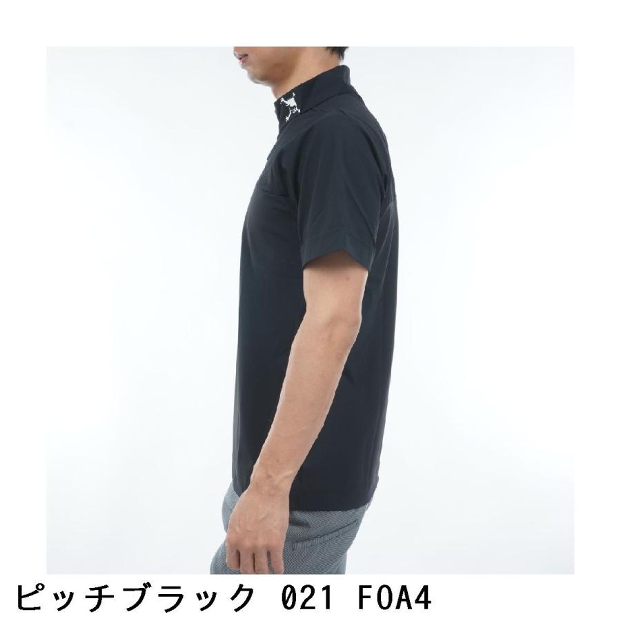 オークリー Skull スカル クール ストレッチ ハイブリッド モックネック半袖シャツ_6