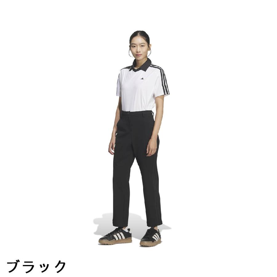 アディダス Adidas スリーストライプス EXストレッチ ACTIVE アンクルパンツ レディスの画像