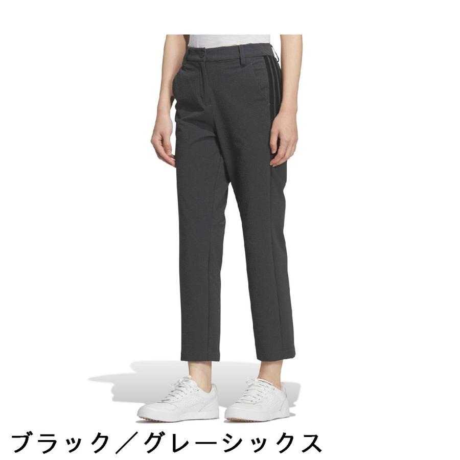 アディダス Adidas EXストレッチ ACTIVE シアサッカー クロップドパンツ レディスの画像