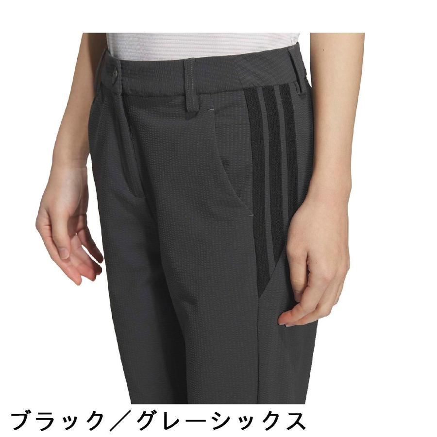 アディダス Adidas EXストレッチ ACTIVE シアサッカー クロップドパンツ レディスの画像