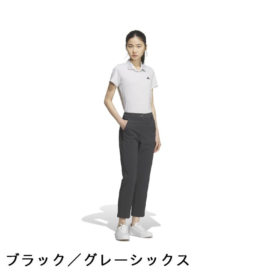 アディダス Adidas EXストレッチ ACTIVE シアサッカー クロップドパンツ レディスの画像